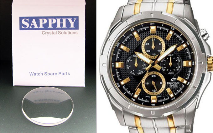 Casio repair crystals