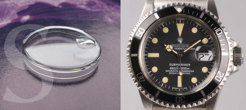 ROLEX acrylic plastic crystal 25-127 25-39 25-19 25-21